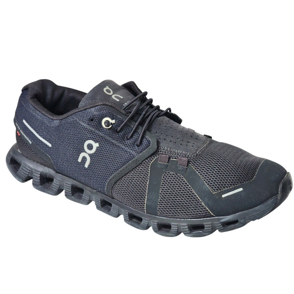 On Running Cloud Mens 9 Navy Blue Black Swiss Engineering Sneakers 59.98986